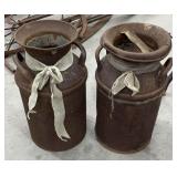 Vintage Milk Cans (2)