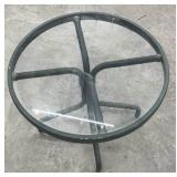 Glass Patio Table