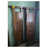 Wood Headboard and Footboard with Bedrails