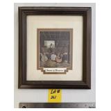 Sounds of Bluegrass Small Framed Fred Thrasher Art