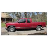 1992 Chevrolet 1500 Extended Cab Sliverado 2 Wheel