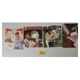 Christmas Holiday Vinyls VHS Tapes Cassette tapes