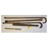 Wooden Canes and Night Stick