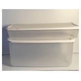 3 Plastic Totes