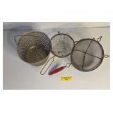 3 Strainers