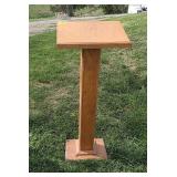 Podium and Bicentennial Liberty Bell Coat Rack