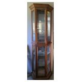 Curio Cabinet Glass Door