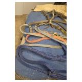 2 Blankets Misc Halters Bridles Saddle Stand