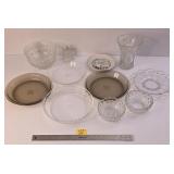 Pyrex Pie Plates FireKing Pie Plate Clear Dishes