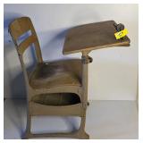 Vintage School Desk with Pencil sharpener