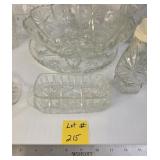Collection of Clear Glass