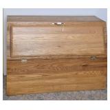 Oak Chest with Door