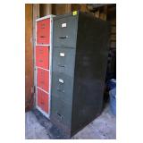Two 4 Drawer Filing Cabinets