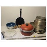 Misc Cooking Bowls and Pans and  Club Aluminum