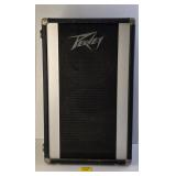 Single Peavy speaker and a Gibson Gigbag