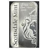 1 Troy Ounce Fine Silver Bar