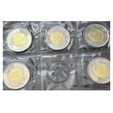 1815-2015 Canada Tonnie Coins Set