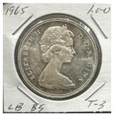 1965 Canada Silver Dollar