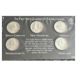 US Coin Set- The First State Quarters Collection
