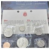 1976 Canada RCM Coins Set