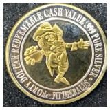.999 38 gram of Silver Coin