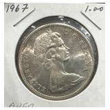 1967 Canada Silver Dollar