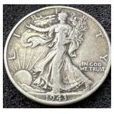 1943 US Silver Half Dollar
