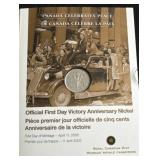 2005- First Day of Victory Anniversary Nickle Coin