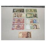 World Banknotes.  Latin America.