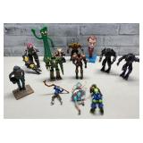 Various Action Figures Lot.  (13)