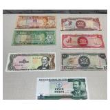 World Banknotes.  Island Countries.