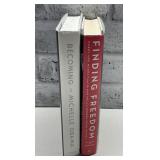 First Edition Hardcover Autobiography Lot. (2).