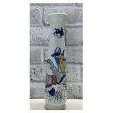 Vtg. Labeco Chinese, Porcelain Vase.  Wucai Style.