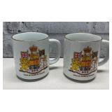 Canadian Coat of Arms Mugs.  Made in Canada.