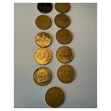 Canada Loonie $1 One Dollar Coins Lot of 11