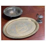 Vintage Middle Eastern Metalware Miscellaneous