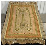 Vintage Woven Wall Hanging Fiber Based