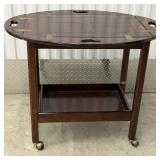 Butler Table or Bar Serving Cart on Roller Bombay
