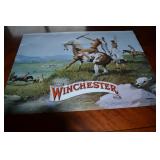 Vtg. Winchester Poster by Ferrara 18 x 24' Indian