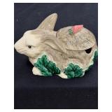 Vintage Haldon Bunny Rabbit Gravy Boat Tureen