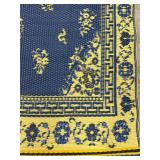 Two Decorative Area Rug 100% Recycled Plastic