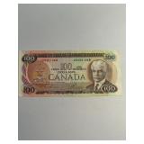 Canada Currency $100 One Hundred Dollar 1975