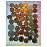 Australia New Zealand and Figi Coins Bulk Lot