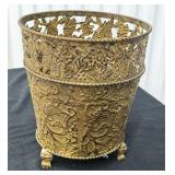 Vintage Jardiniere Planter Ornate Small Footed