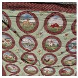Stark Bartlett Animal Needlepoint Rug 10' x 14'