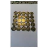 Commemorative Canadian Quarters Bulk Lot of 25