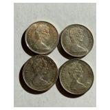 1867-1967 Canadian Bobcat Centennial Quarter (4)