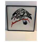 Native Haida Art Raven Printers Proof Glen Rabena