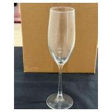 Connoisseur Optic Flute Champagne Glass Lot of 60