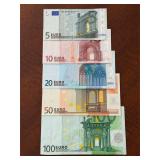 Early 2002 Euro Currency